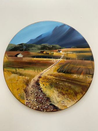 Динара Хёртнагль (Картина, живопись - 
                  40 x 40 см) Skylights