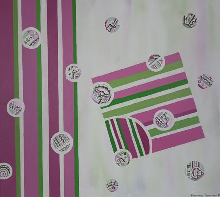 Валентина Ферманчук (Картина, живопись - 
                  50 x 45 см) Мысли