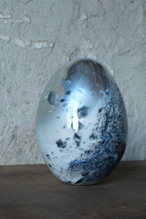 Юля Рокина (Скульптура - 
                  16 x 22 см) Egg