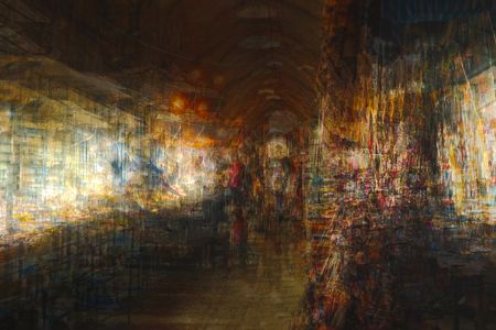 Сергей Щербаков (Фотография - 
                  90 x 60 см) Иерусалимский рынок