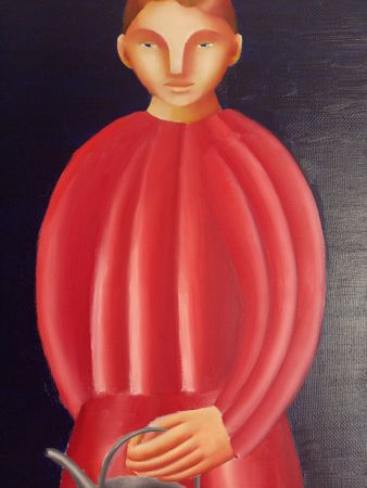Саша Катинаускиене (Картина, живопись - 
                  60 x 60 см) Садовники. Диптих