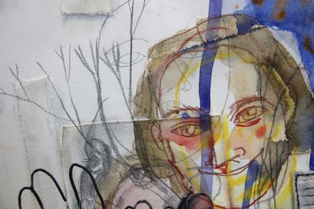 Оля Душкина (Авторская графика - 
                  85 x 62 см) И победителем этого года объявляется...