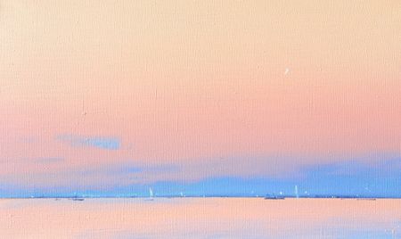 Александра Савина (Картина, живопись - 
                  50 x 30 см) На финском заливе II