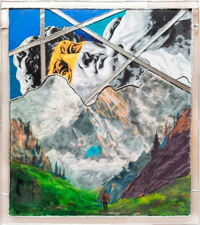 Ирина БАСТ (Картина, живопись - 
                  50 x 57 см) После богов