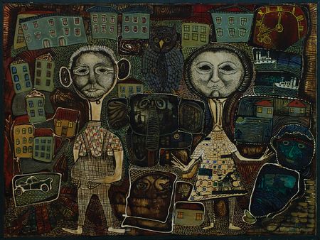 Белла Майсурадзе (Картина, живопись - 
                  96 x 70 см) Легенда