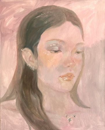 Ева Гец (Картина, живопись - 
                  40 x 50 см) I’m different. I’m high