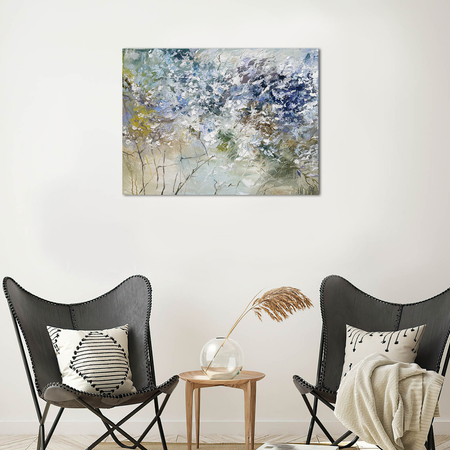 Оксана Горбунова (Картина, живопись - 
                  80 x 60 см) Цветочное настроение