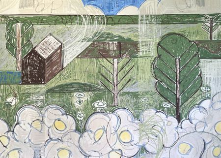 Константин Чирков (Картина, живопись - 
                  70 x 50 см) Без названия