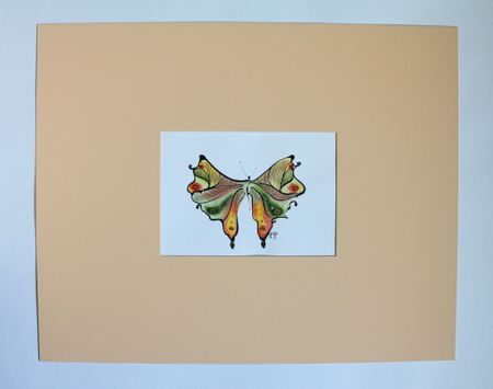 Любовь Фонарева (Авторская графика - 
                  21 x 15 см) Энергия