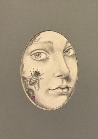 Нина Григель (Авторская графика - 
                  21 x 29.7 см) Вторая натура