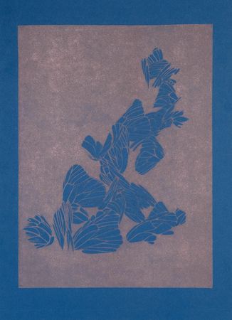 Рена Аверина (Графика печатная - 
                  35 x 50 см) Бабочки