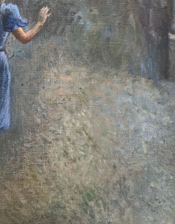Алиса Деточкина (Картина, живопись - 
                  65 x 55 см) Лабиринт