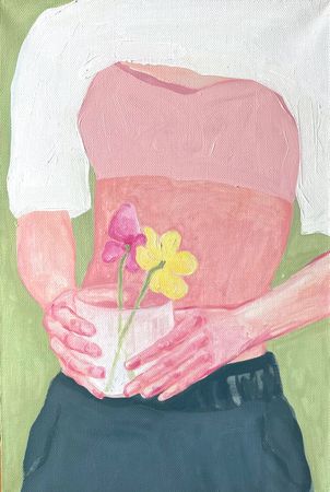 Evabardo (Картина, живопись - 
                  40 x 60 см) The beginning