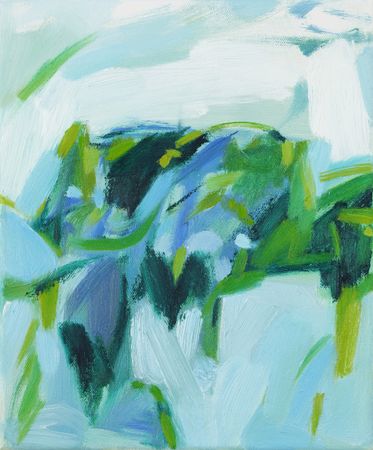 Оля Леонтьева (Картина, живопись - 
                  25 x 30 см) Прогулка 6