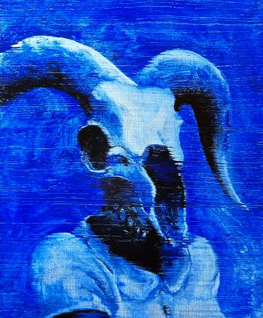 Данила Даренских (Картина, живопись - 
                  25 x 30 см) Дети Индиго