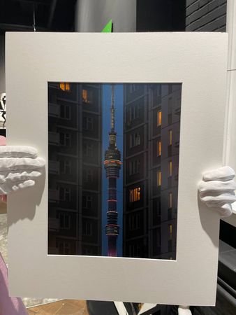 Кир Симаков (Фотография - 
                  40 x 50 см) В тисках