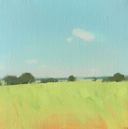 Александра Савина (Картина, живопись - 
                  25 x 25 см) Майский день