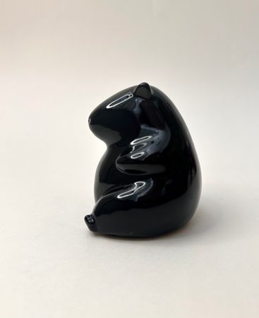 Ева Гец (Скульптура - 
                  7.5 x 9 см) Black Space — Капи
