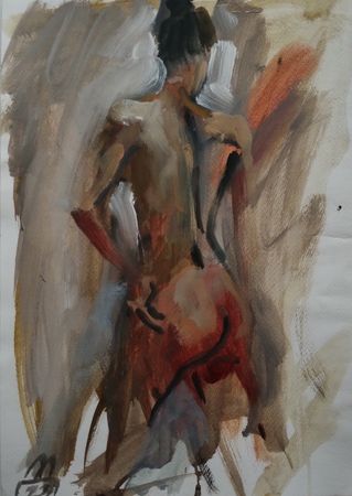 Диана Дербеденева (Авторская графика - 
                  29 x 42 см) Анна