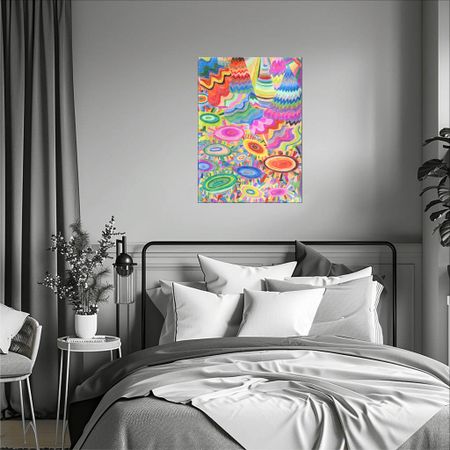 Ирина Шумская (Авторская графика - 
                  20 x 30 см) Утренний пейзаж