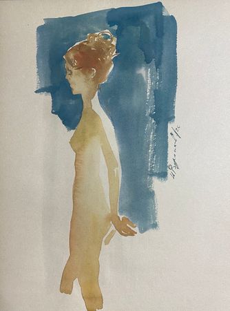 Надежда Воронцова (Авторская графика - 
                  29 x 40 см) Чайка 1