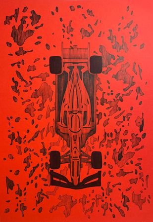 Виктория Никулочкина (Авторская графика - 
                  29.7 x 42 см) F1