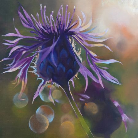 Александра Головина (Картина, живопись - 
                  20 x 20 см) Мгновние 2