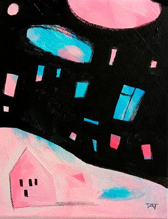 Татьяна Боброва (Картина, живопись - 
                  15 x 20 см) Нега