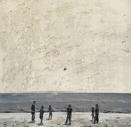 Лера Лыба (Авторская графика - 
                  20 x 20 см) Игра