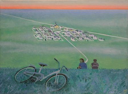 Анастасия Мотина (Картина, живопись - 
                  80 x 60 см) Welcome to Greenroads