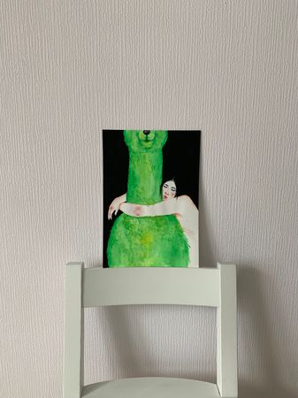 Мария Черепанова (Авторская графика - 
                  21 x 30 см) Лама