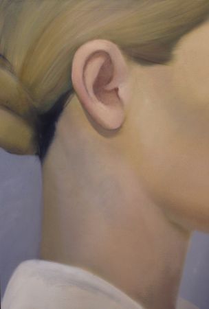 Яков Хомич (Картина, живопись - 
                  80 x 120 см) Портрет девушки в профиль