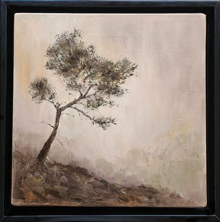 Светлана Юматова (Картина, живопись - 
                  35 x 35 см) Песчаная буря
