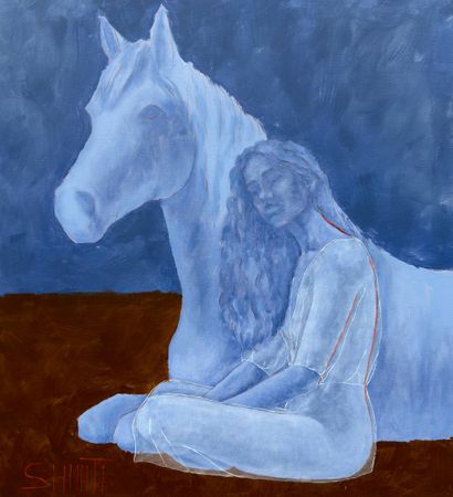 Шомина Ти (Картина, живопись - 
                  90 x 120 см) Согласие