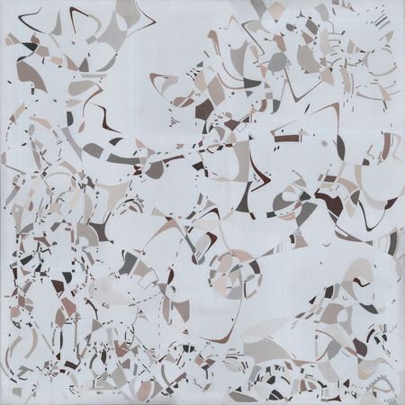 Ася Багаева (Картина, живопись - 
                  90 x 90 см) Стартап