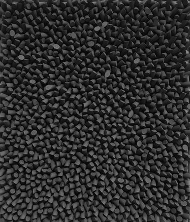 Юрий Ростиславский (Объект - 
                  60 x 70 см) Black Matter