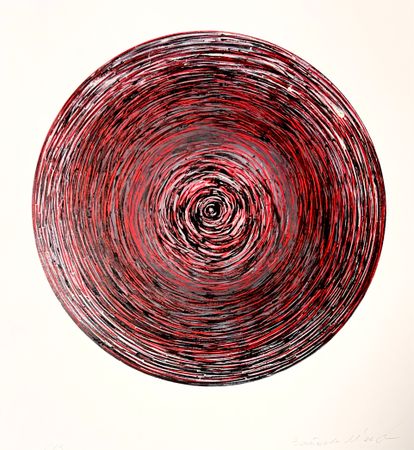 Мария Зайцева (Графика печатная - 
                  45 x 45 см) Из серии "Постоянство" №13