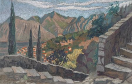 Екатерина Маланьина (Авторская графика - 
                  72 x 52 см) Вверх и вниз