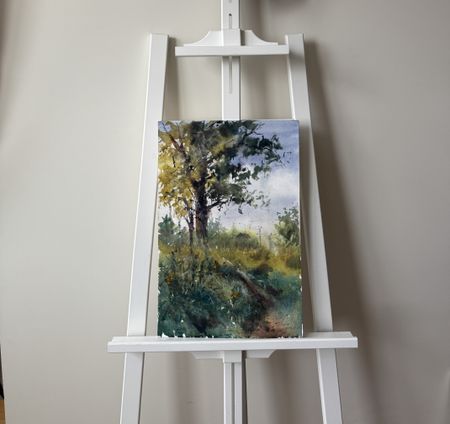 Жанна Губина (Авторская графика - 
                  30 x 45 см) Дуб