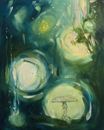Александр Буданов (Авторская графика - 
                  40 x 50 см) Грибочки 13