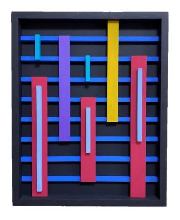 Юрий Ростиславский (Объект - 
                  40 x 50 см) Без названия