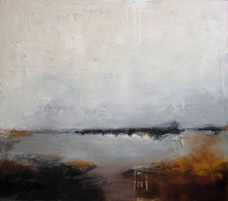 Анастасия Нугуманова (Картина, живопись - 
                  80 x 70 см) Эхом по воде