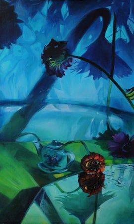 Дарья Воропаева (Картина, живопись - 
                  40 x 70 см) Тени