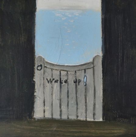 Анастасия Таюрская (Авторская графика - 
                  25 x 25 см) Дверь в туда