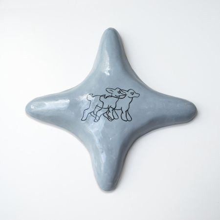 Надя фон Штерн (Скульптура - 
                  30 x 30 см) Goat Star