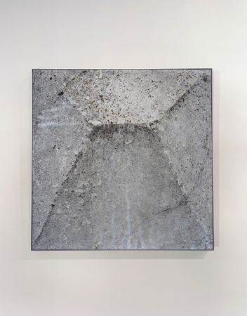 Игорь Поносов (Фотография - 
                  43 x 43 см) Из серии "Картография забора"