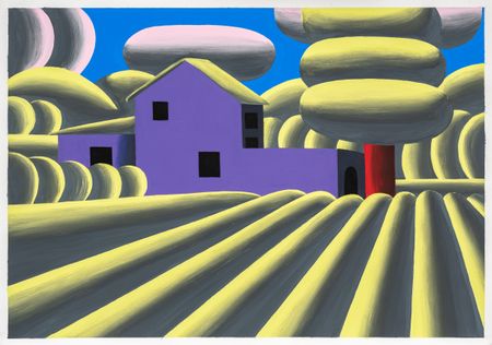 Олег Хвостов (Картина, живопись - 
                  60 x 40 см) Пейзаж