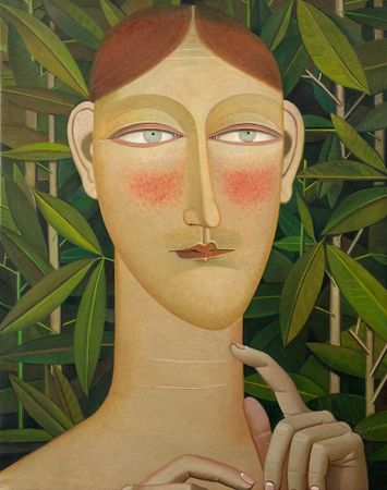 Иван Афонский (Картина, живопись - 
                  90 x 114 см) Портрет