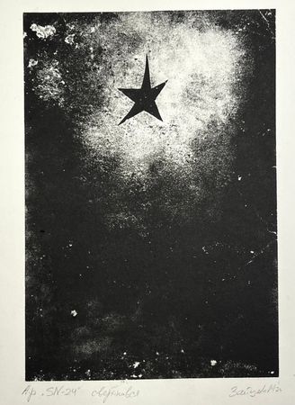 Мария Зайцева (Графика печатная - 
                  33.5 x 43 см) SN-24