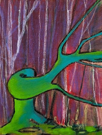 Вероника Кудашова (Картина, живопись - 
                  30 x 40 см) Рамос